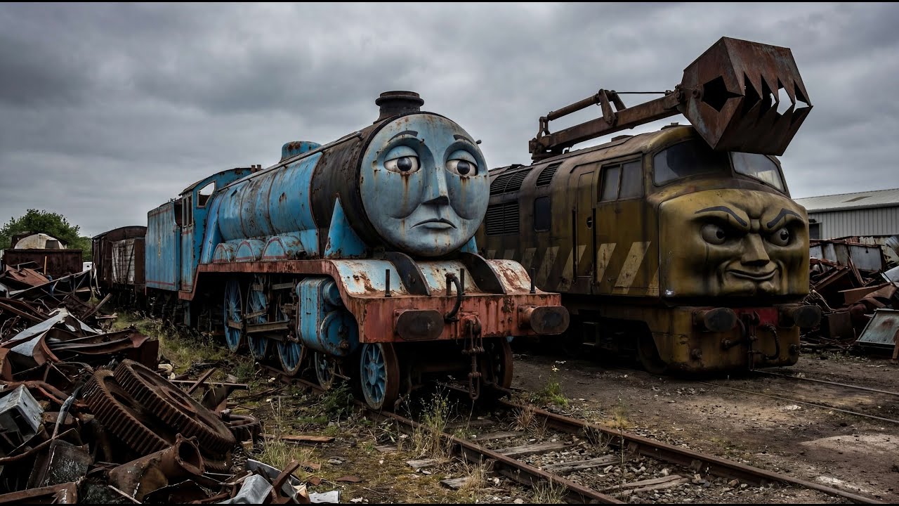 I Found Gordon Abandoned in a Scrap Yard… Rusted to Perfect Restoration ASMR