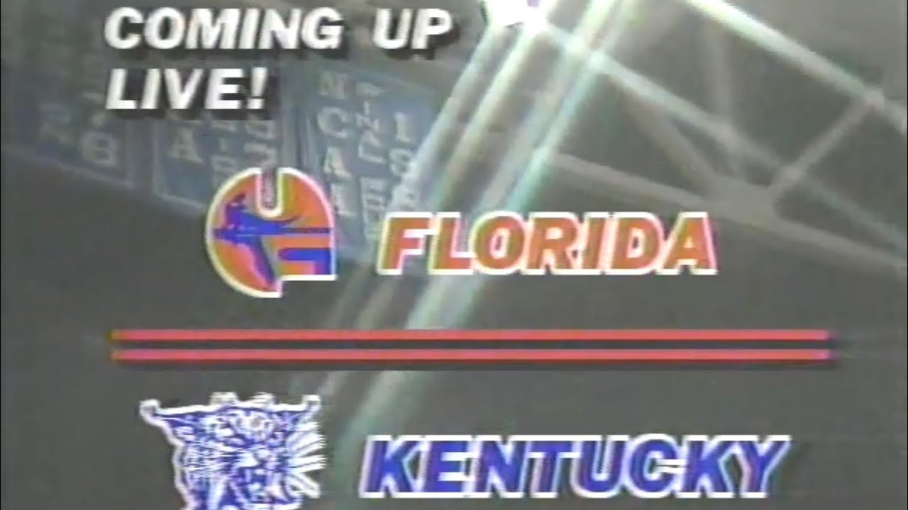 January 19 1985 Kentucky vs Florida College Basketball on WAVE3 Louisville KY w/Original Commercials