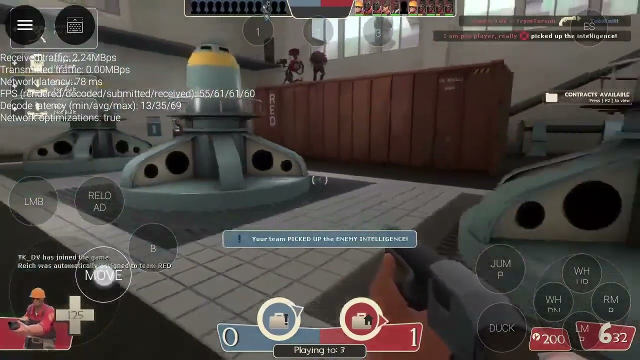 Vortex Cloud Gaming Review  Team Fortress 2  on Android YTN5BmTt8IE