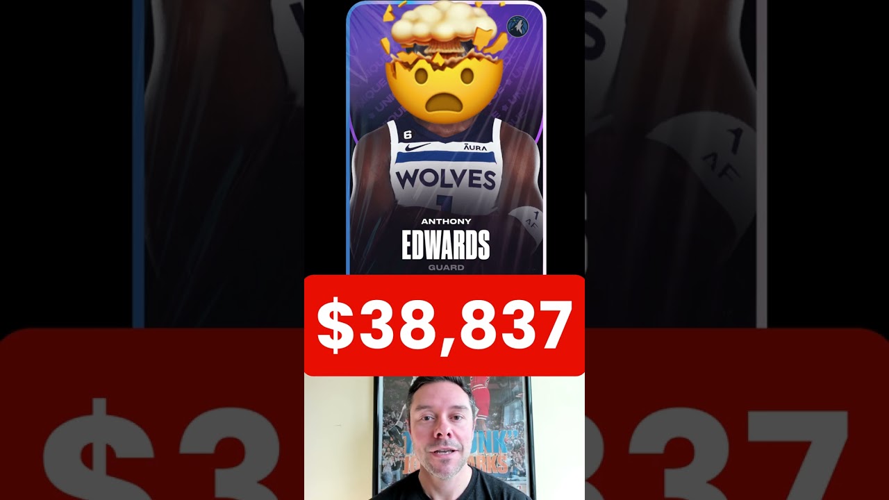 ONE OF THE MOST EXPENSIVE DIGITAL NBA CARDS EVER SOLD! 🏀💰 #sorare #SHORTS #ytshorts #NBA #sorarenba