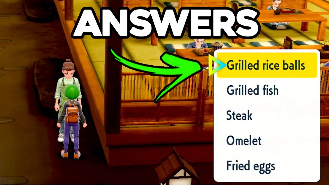 Medali Normal Gym Secret Menu ANSWERS - Pokemon Scarlet and Violet