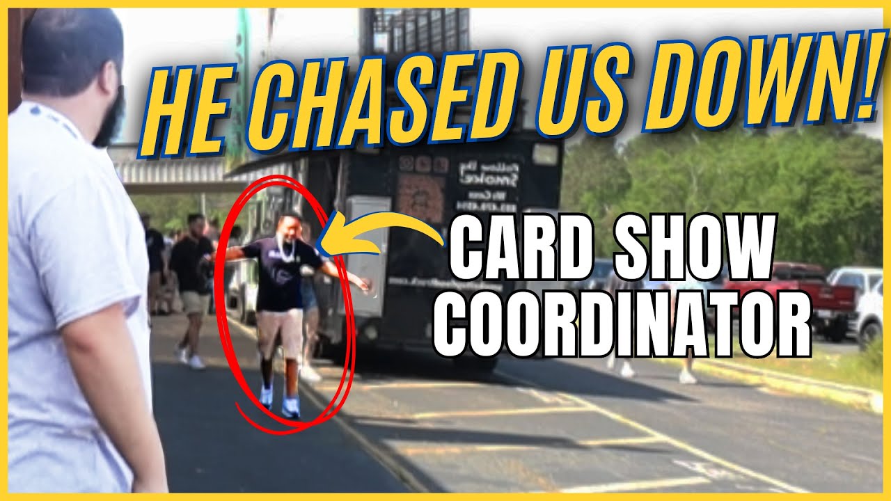 The Card Show OWNER Chased Us Down?! | Pokémon Vendor POV