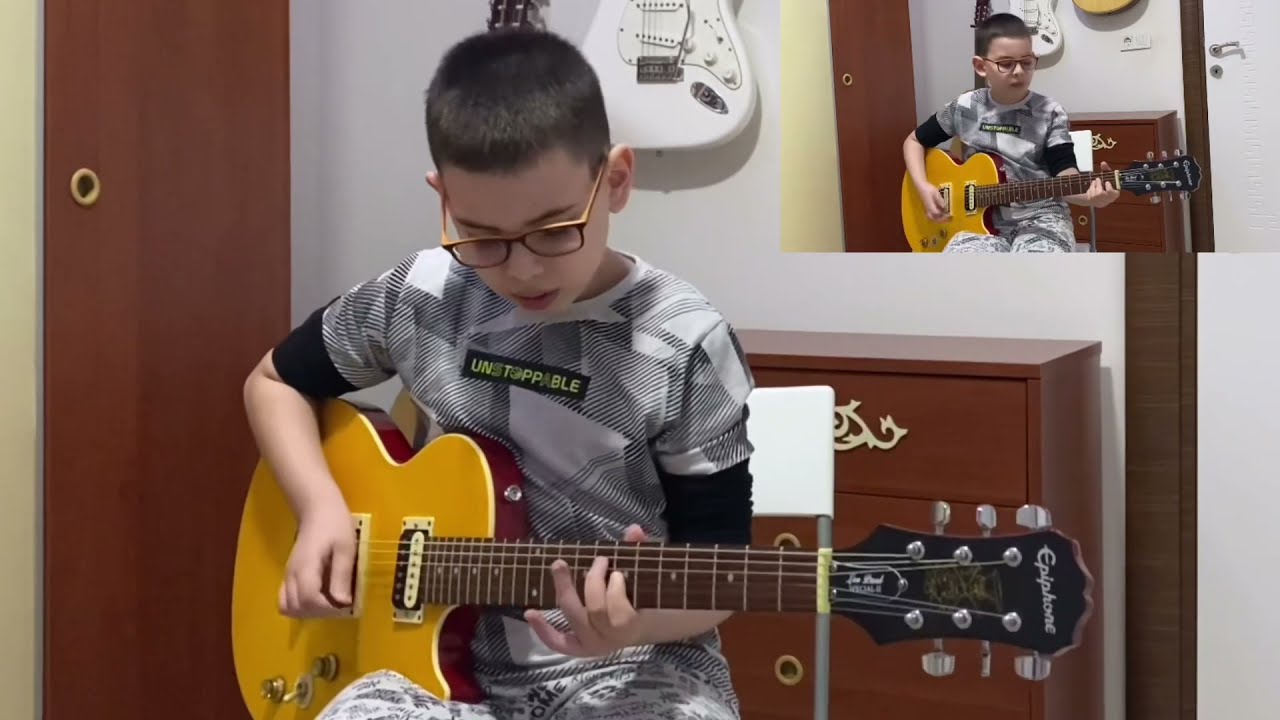 Pinhani - Dünyadan Uzak   ( Elektro Gitar Cover - SOLO )
