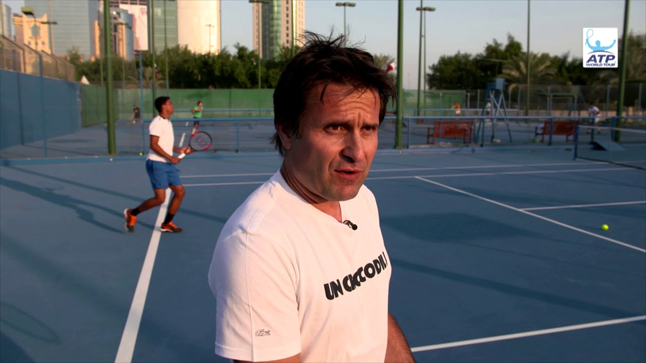 Coaches Corner – Footwork drills with Fabrice Santoro