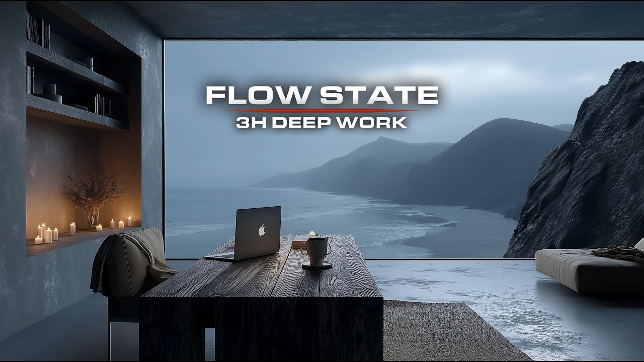 Flow State – 3 Hours Deep Work Music for Coding & High Performance Focus