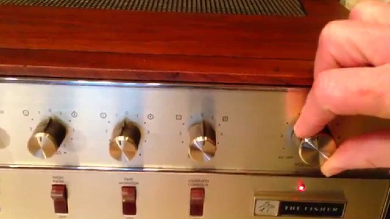 Restored Fisher X-101-D