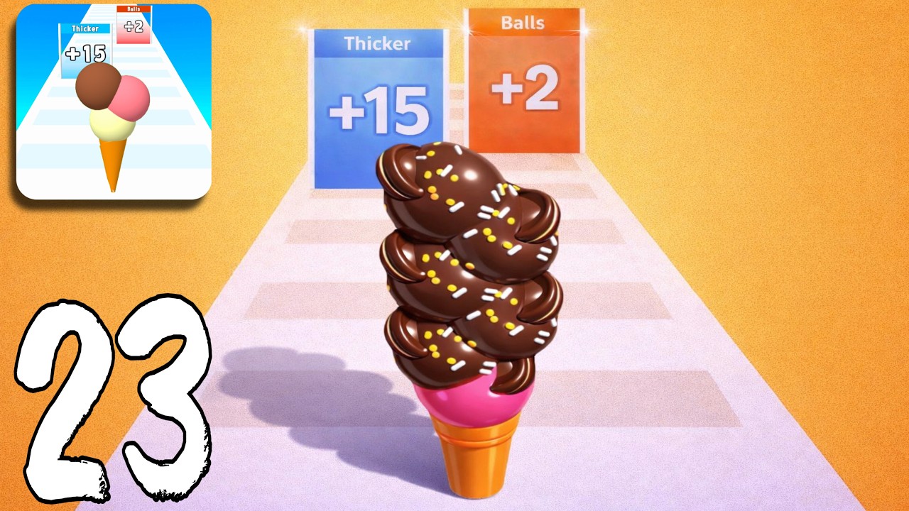Ice Cream Rush - Gameplay Walkthrough ( Android, iOS )