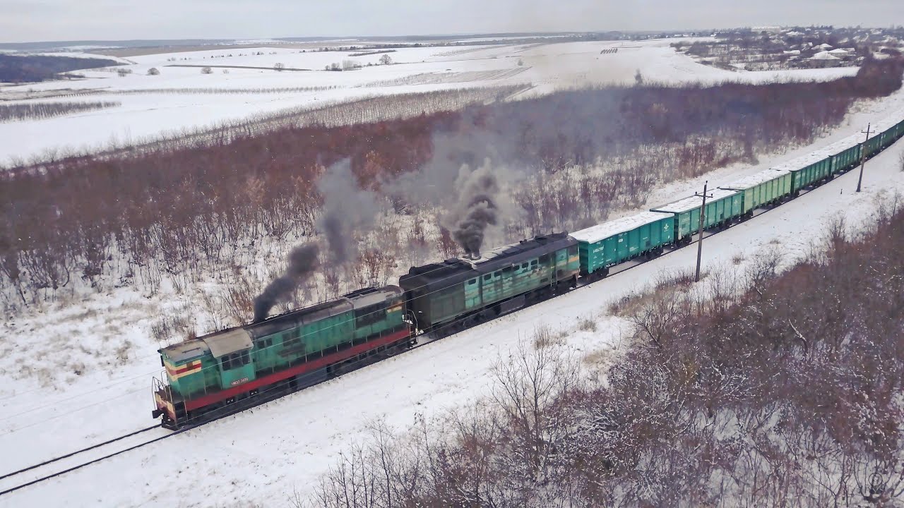Пожар на тепловозе. Тушение пожара на тепловозе. Но ехать то дальше надо...
