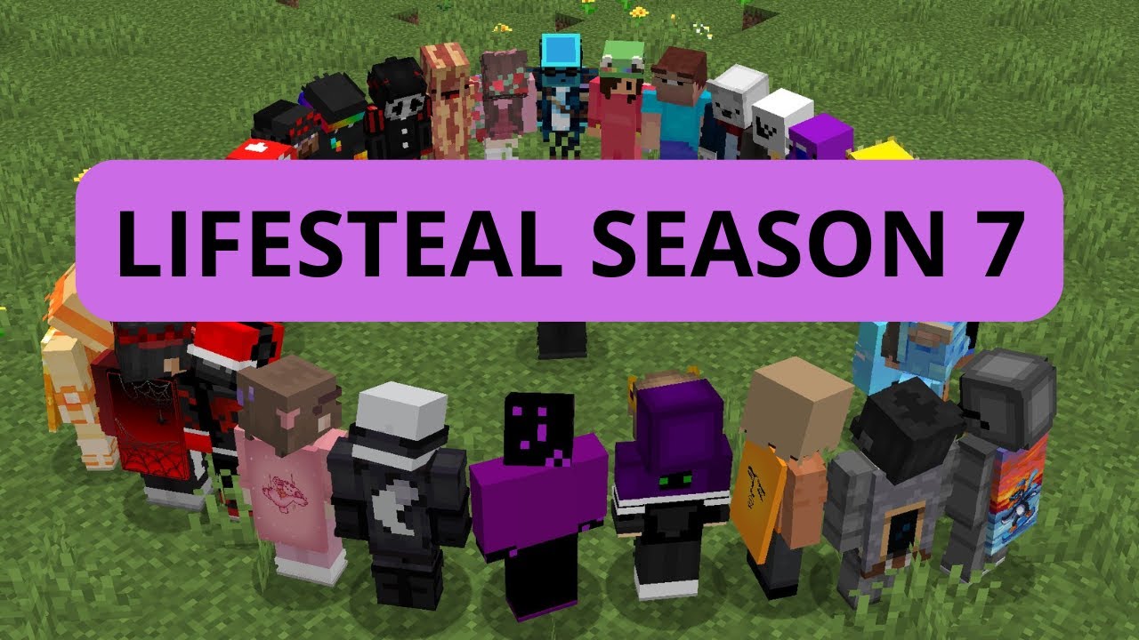 Lifesteal SMP Season 7 Begins! — Ashswag & Team DAYCARE (Spoke, Mapicc, Manepear)