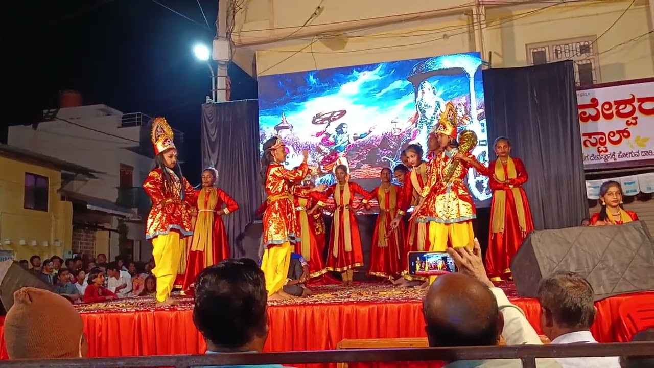 Mahabharath dance MNM gokak