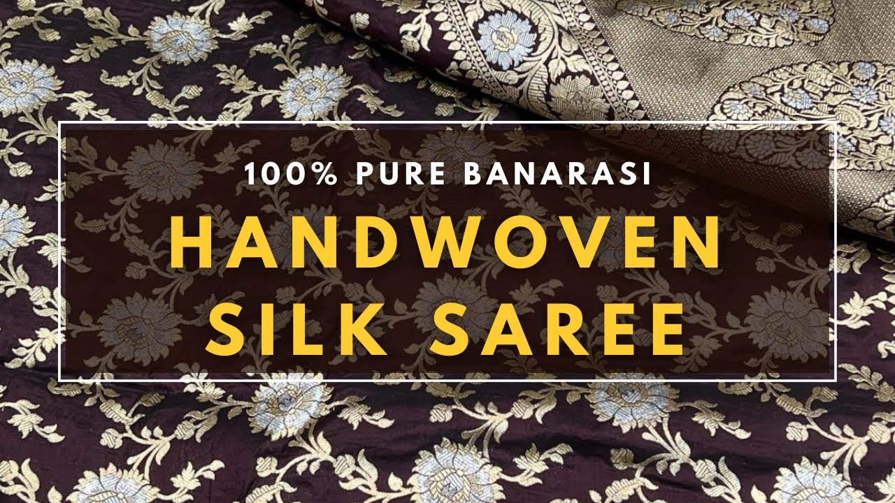 100% Pure Banarasi Handwoven Silk Saree |Pure katan, khaddi | Shakuntalam Fabrics #silksaree
