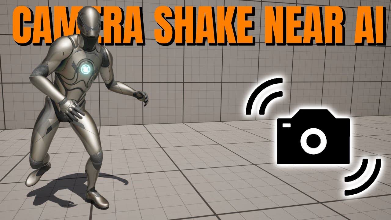 Как добавить дрожание камеры, когда ИИ идёт рядом с игроком (руководство по Unreal Engine 5)