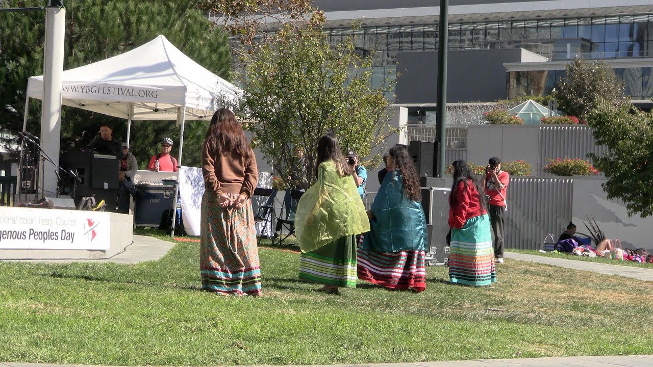 Kumeyaay Bird Singers @ Indigenous Peoples' Day 2022 San Francisco California