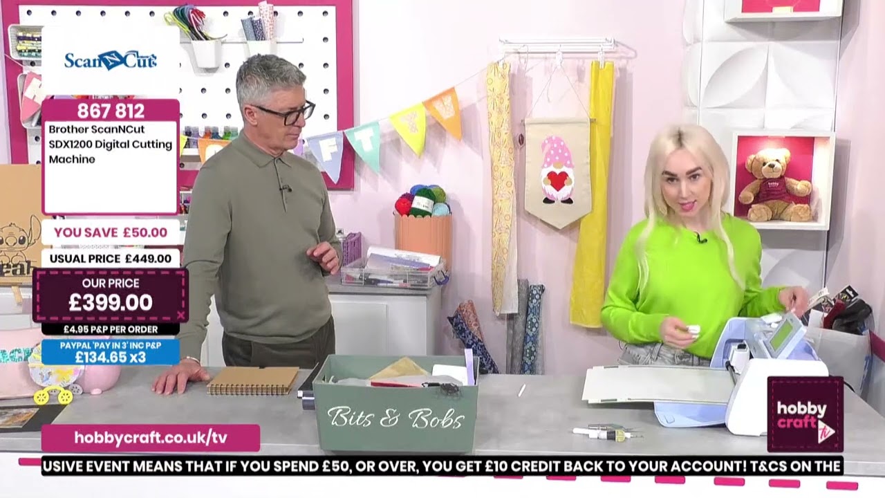 Machine of the Week! Brother ScanNCut SDX1200