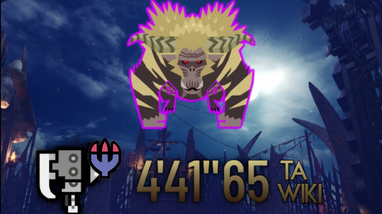 MHW:I |TA Wiki Rules|Tempered Furious Rajang |Switch Axe |4'41”65|PC