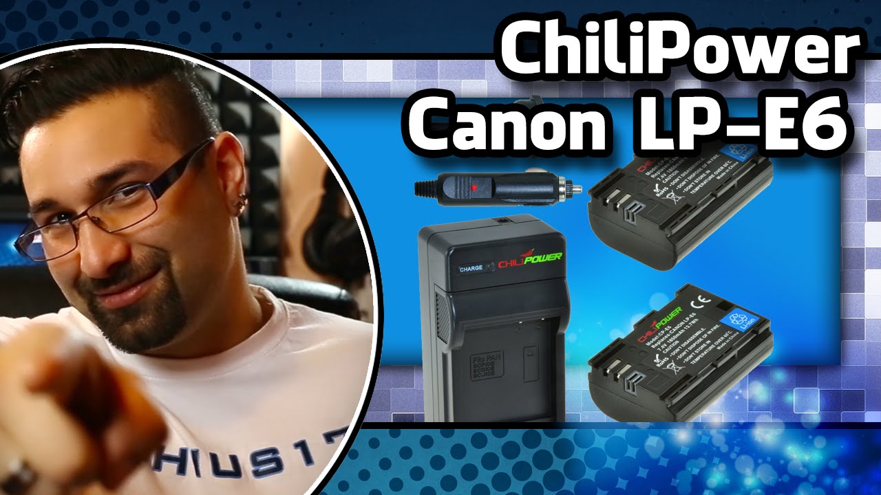 Unboxing ChiliPower Canon LP E6 Kit da 1850mAh