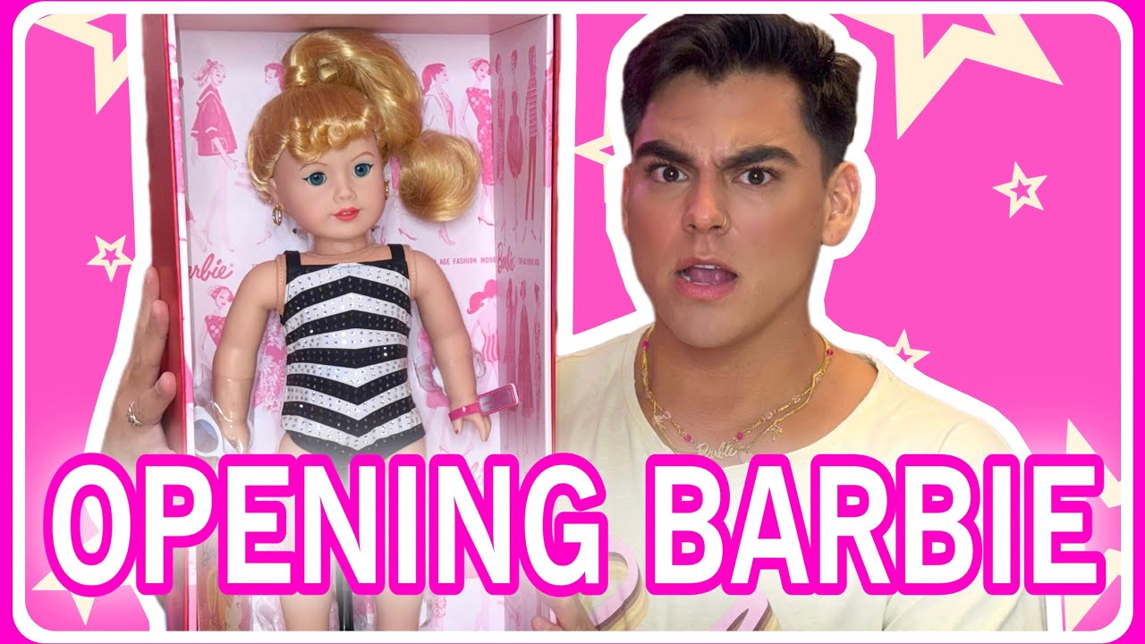Открываем коллекционную куклу Barbie X American Girl!!!