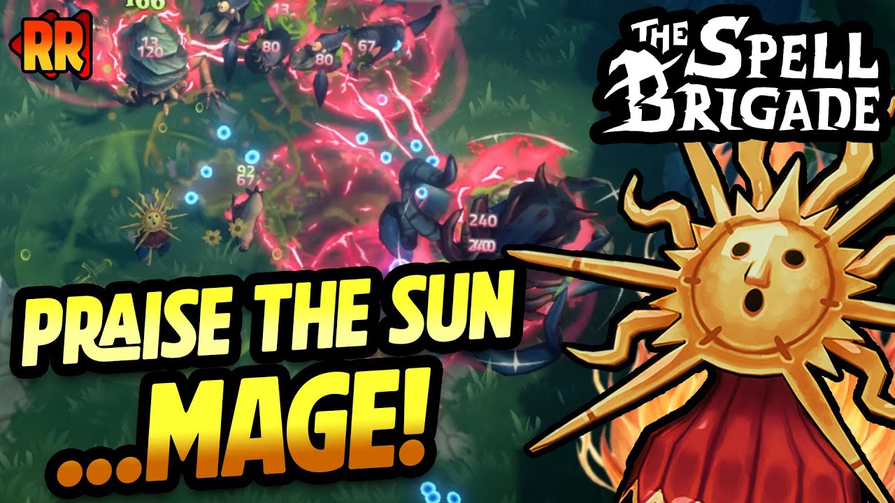 Sun Mage Double Aura Build is AMAZING! | The Spell Brigade