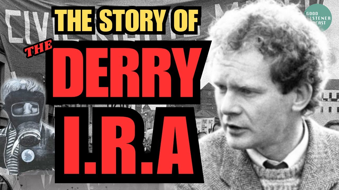 MARTIN McGUINNESS & The DERRY IRA | Jon Trigg (Author of 