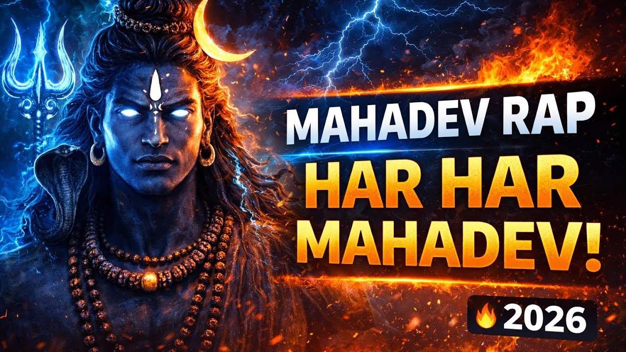 Mahadev Rap Song 2026 | Har Har Mahadev Trap Bhakti | Om Namah Shivaya Rap 🔥