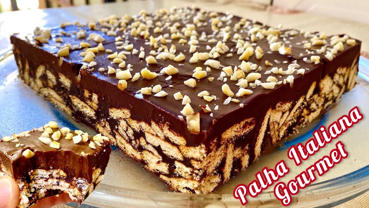 A MELHOR PALHA ITALIANA GOURMET QUE VOCÊ VAI COMER
