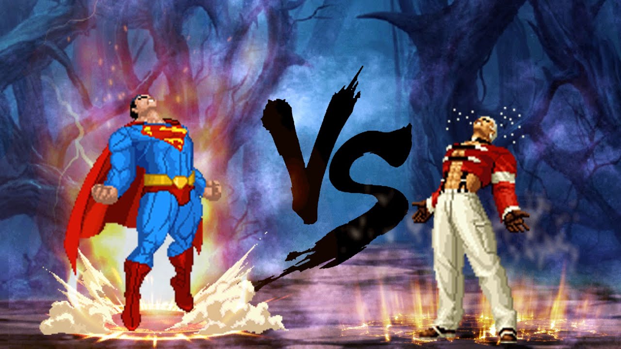 [KOF Mugen] Superman Vs Caser Yashiro