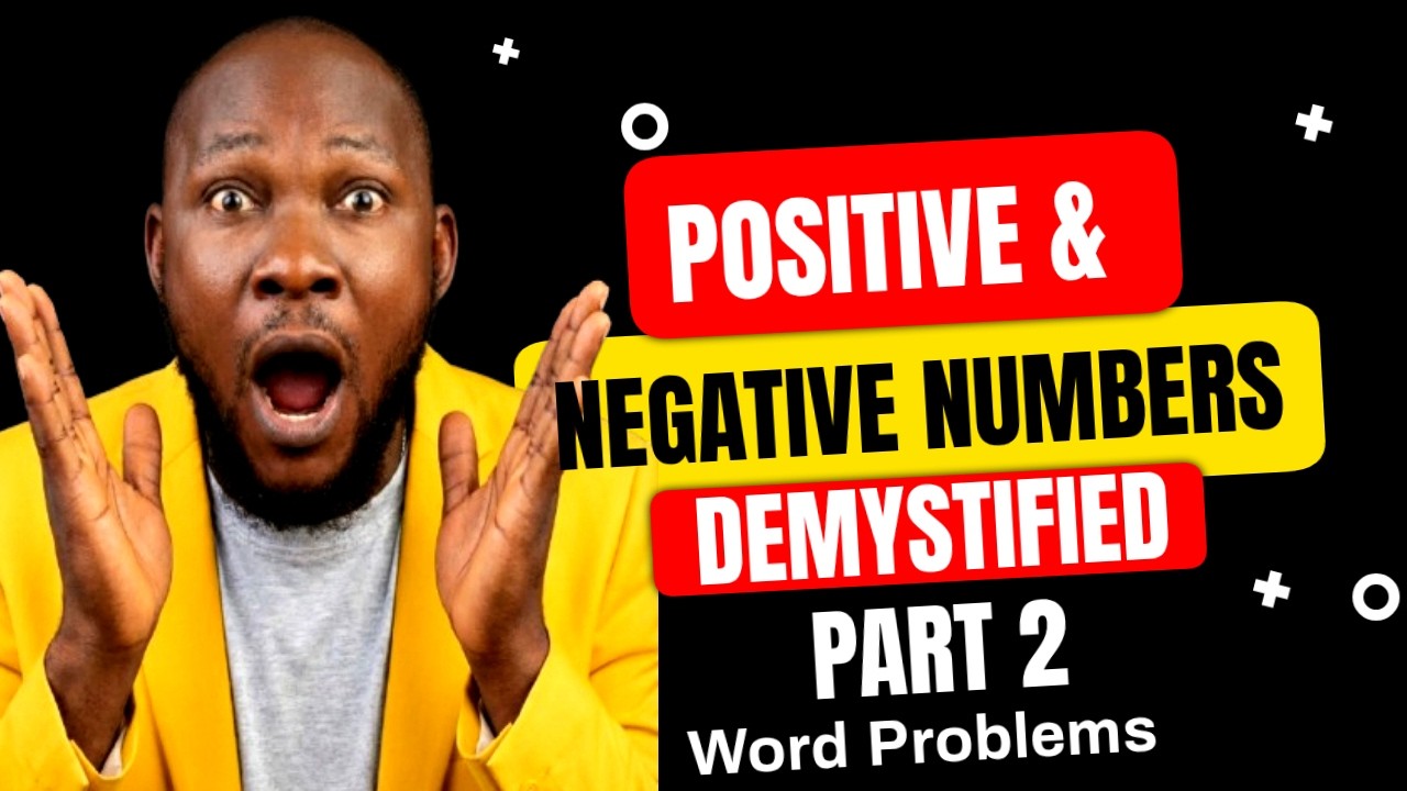 Negative & Positive Numbers Word Problems | Real-Life Examples Explained (No Number Line)