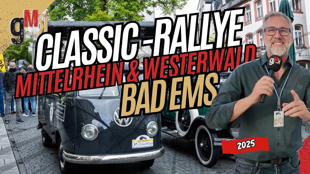 ADAC Mittelrhein Classic 2025 - Alle Oldtimer-Rallye Highlights aus Bad Ems  | German MotorKult TV