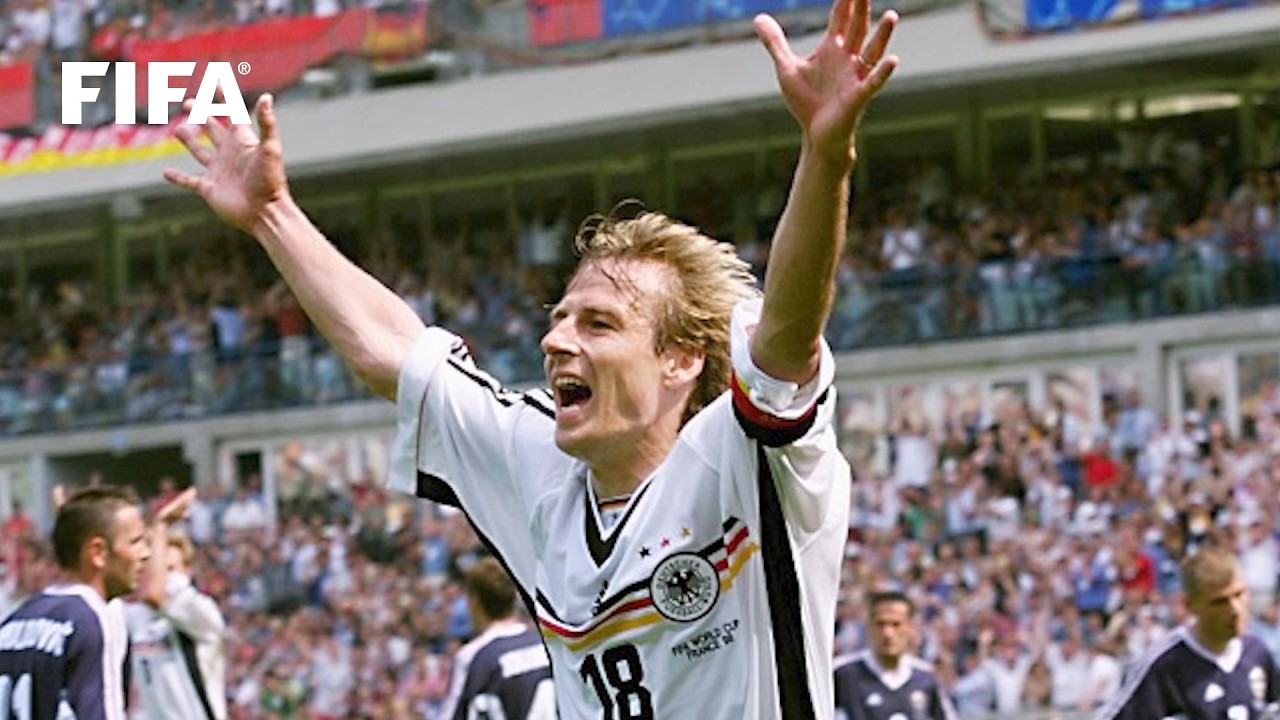 J&uuml;rgen Klinsmann | Every FIFA World Cup Goal & Highlights