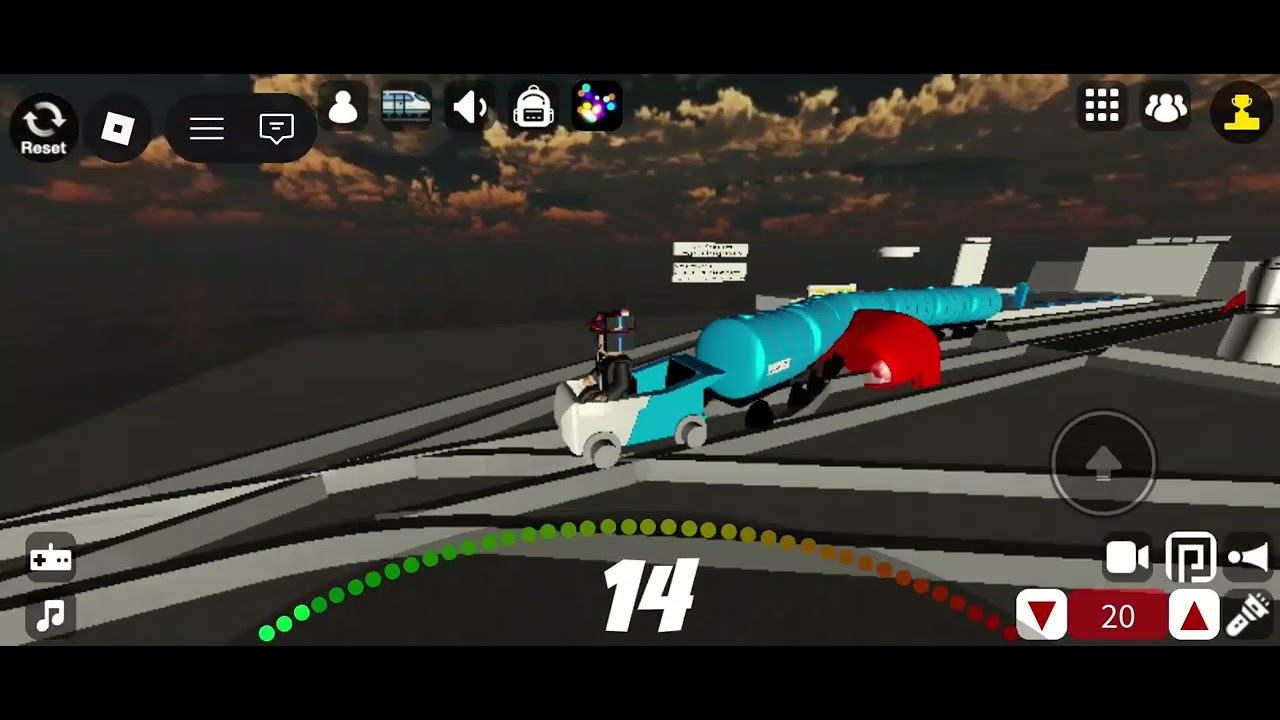 Sekarang aku main cart ride mania menang dan lucu