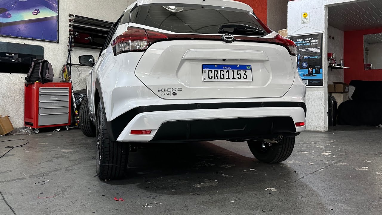 Envelopamento do difusor,seta dual color é modificação do DRL Nissan kicks