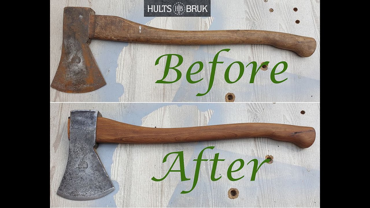 Perfect Hults Bruk axe restoration