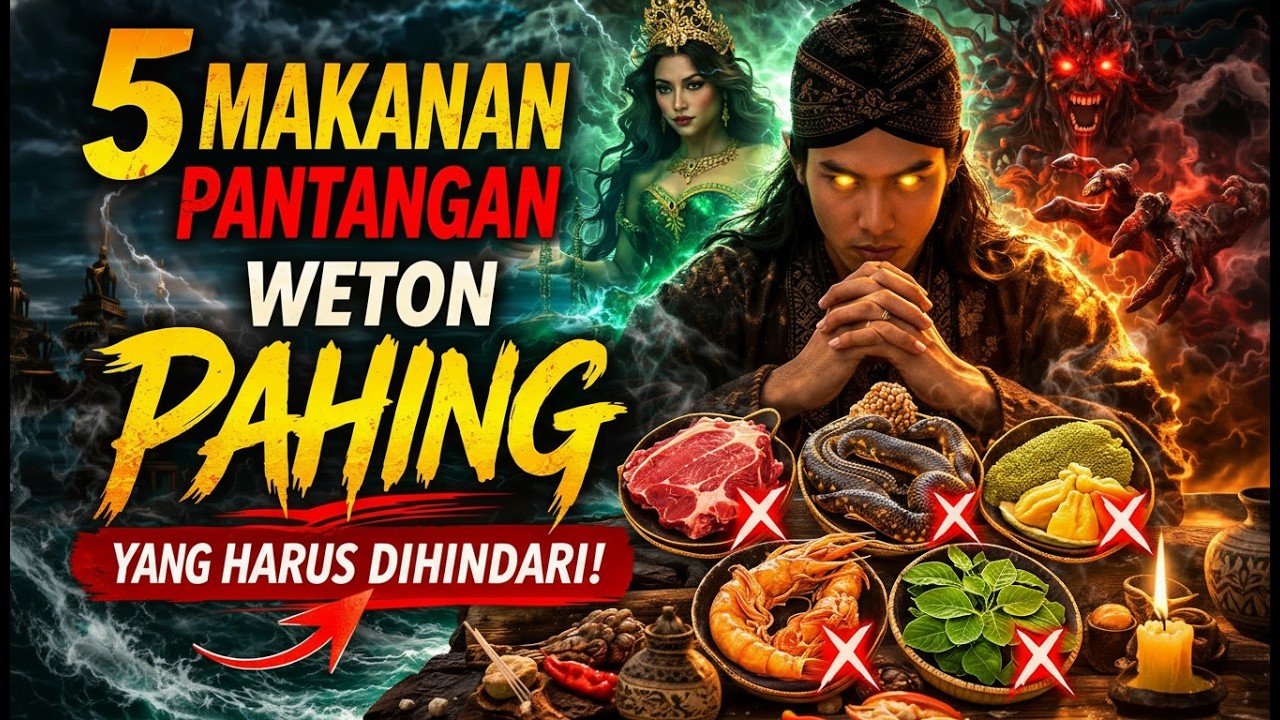 WETON PAHING‼️Hindari 5 Makanan Ini, Kata Leluhur Bisa Mengubah Nasibmu