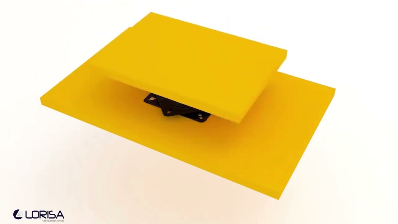 LORISA, Como instalar Bisagra giratoria 360° Negra HBM330-00