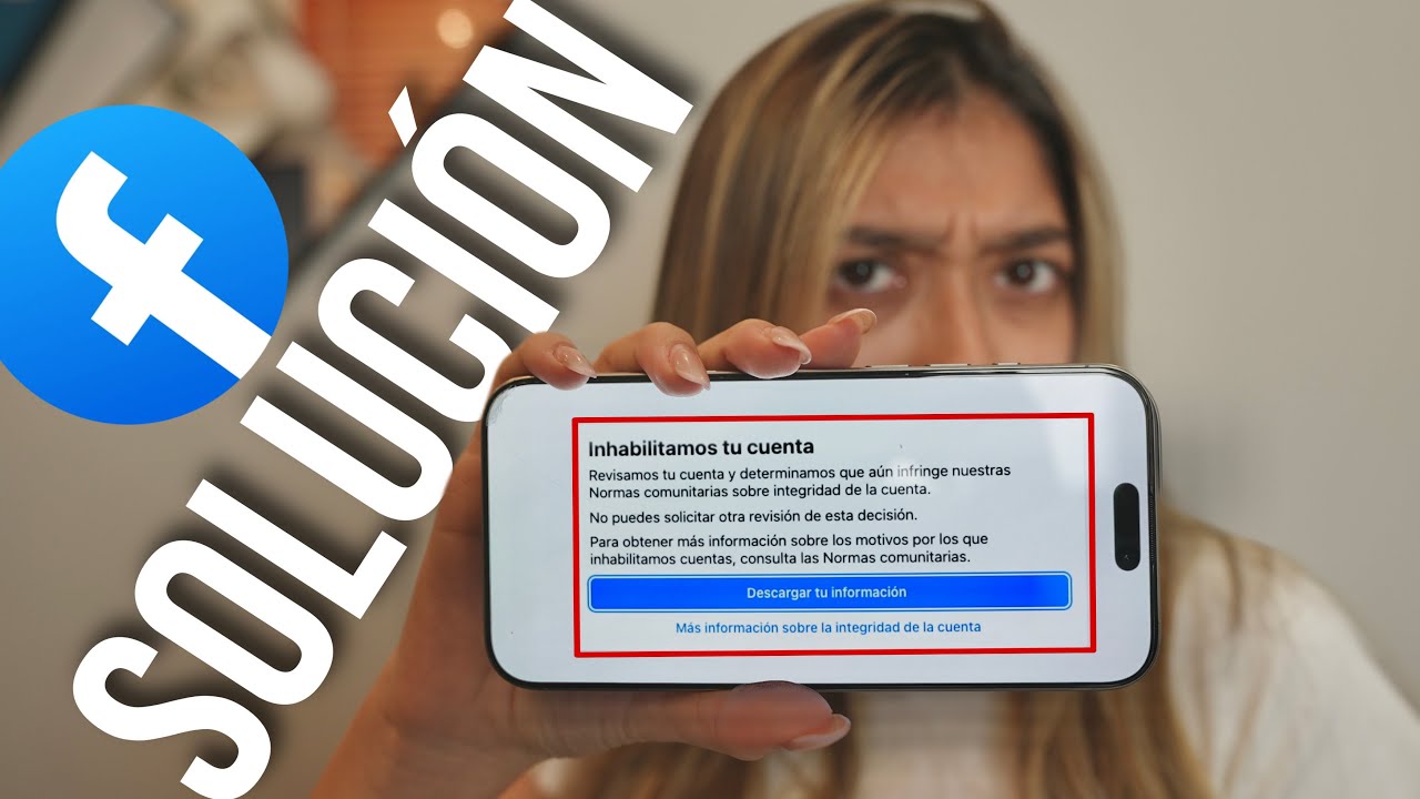 Cómo RECUPERAR tu cuenta de Facebook INHABILITADA en 2026 (Antes de que la borren)