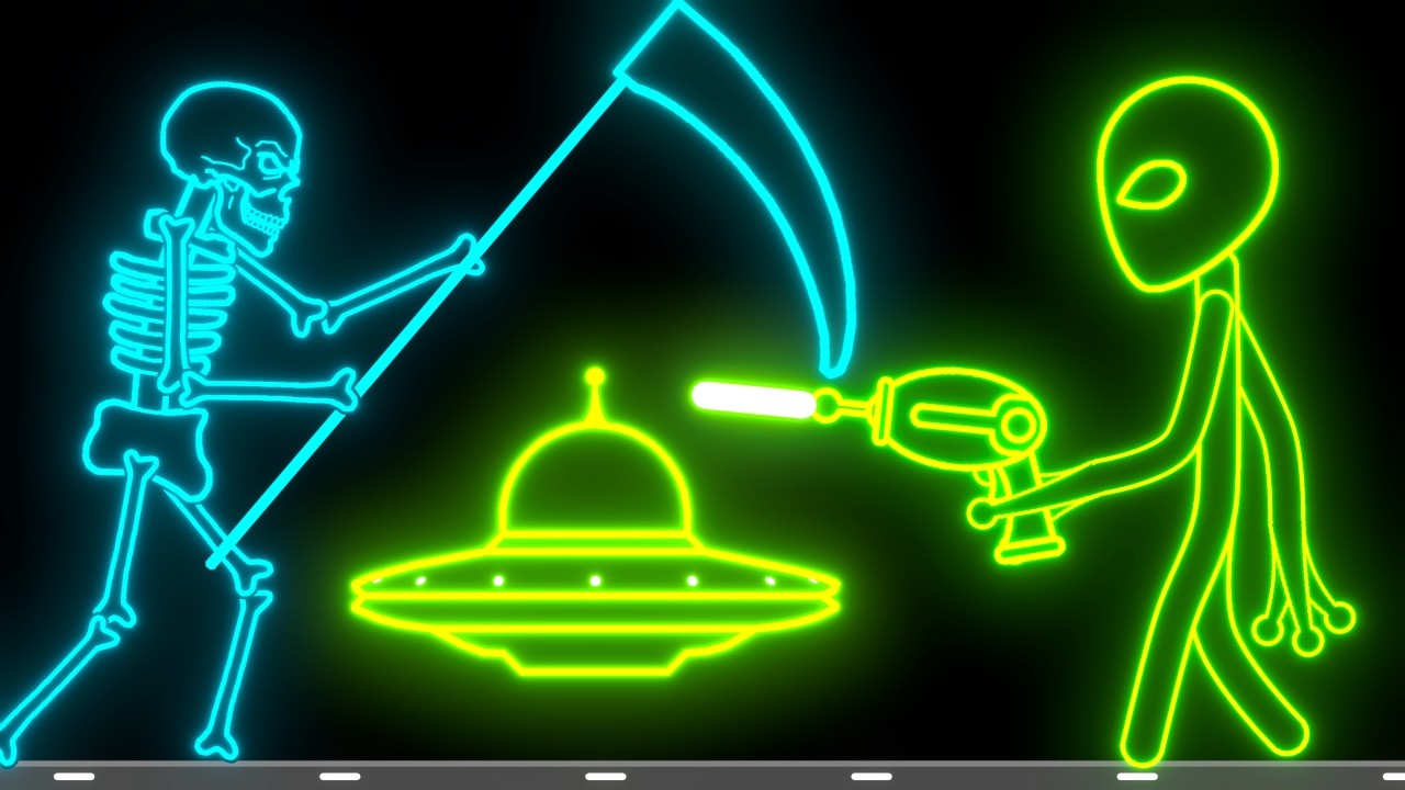 Star Wars vs Aliens - Telekinesis vs Skeletons - Tournament Rerun (1/8 stage)