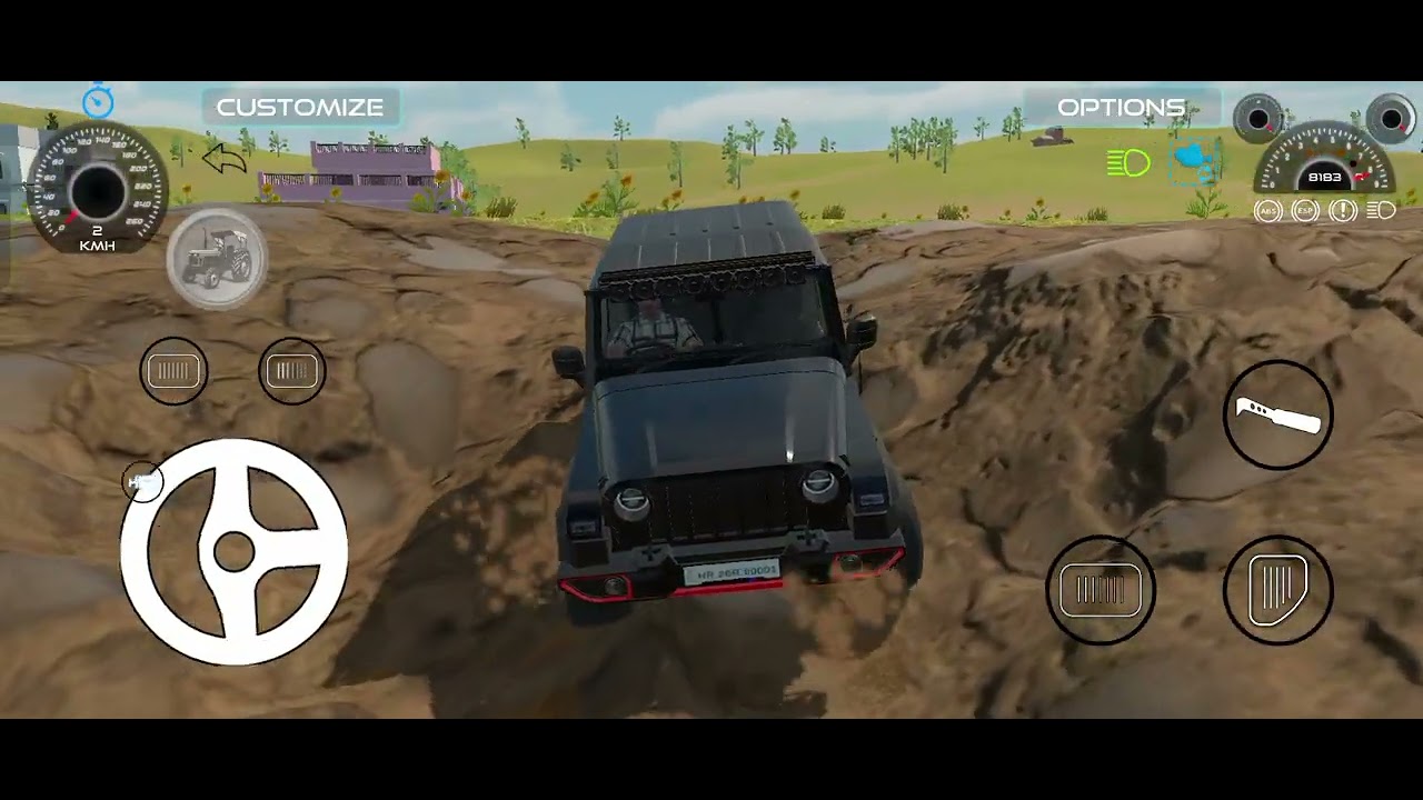 Thar offroading