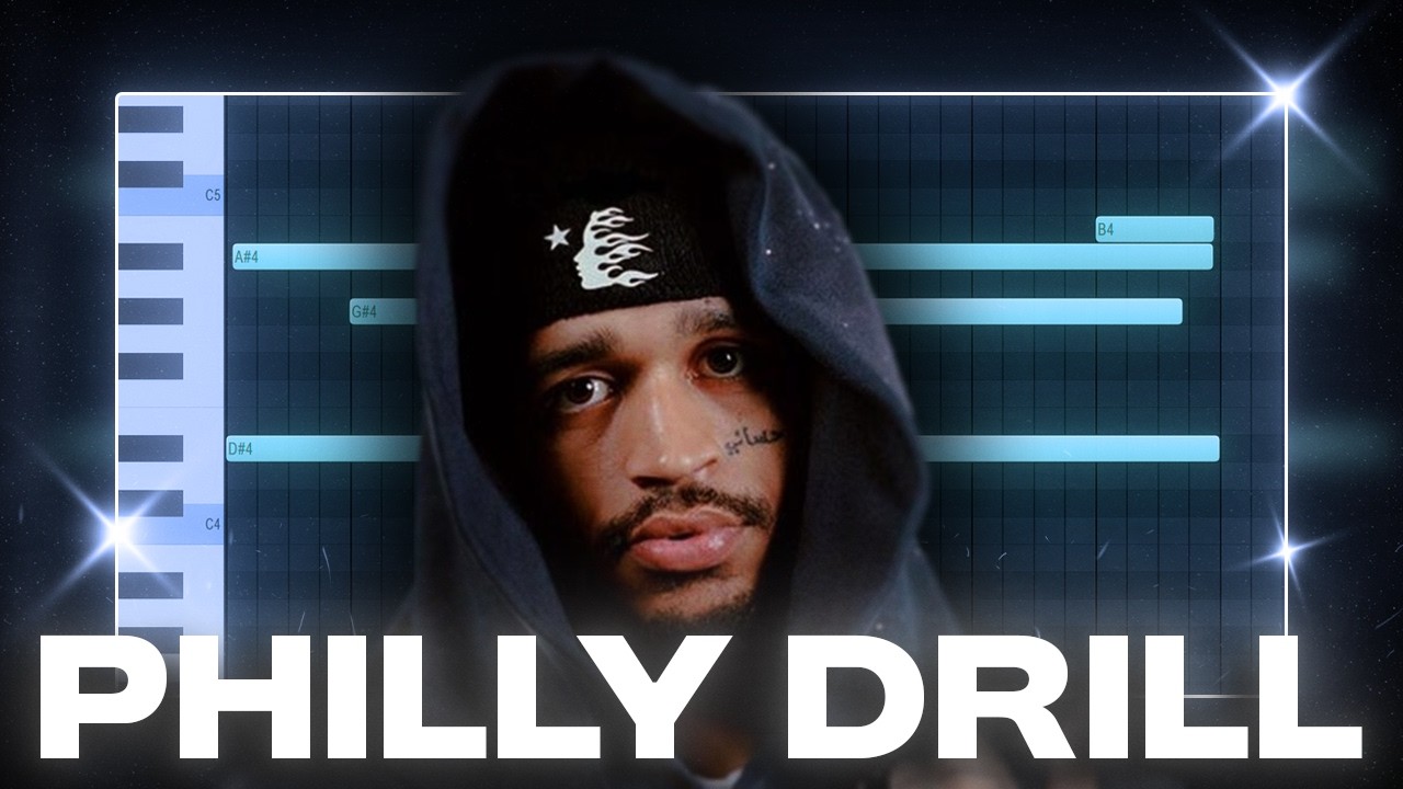 How To Make DARK Philly Drill Beats For Skrilla & Ot7 Quanny