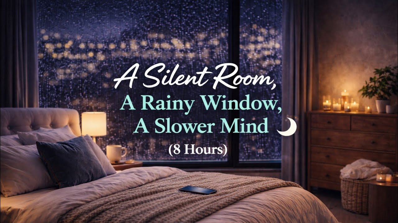 A Silent Room, A Rainy Window, A Slower Mind (8 Hours)