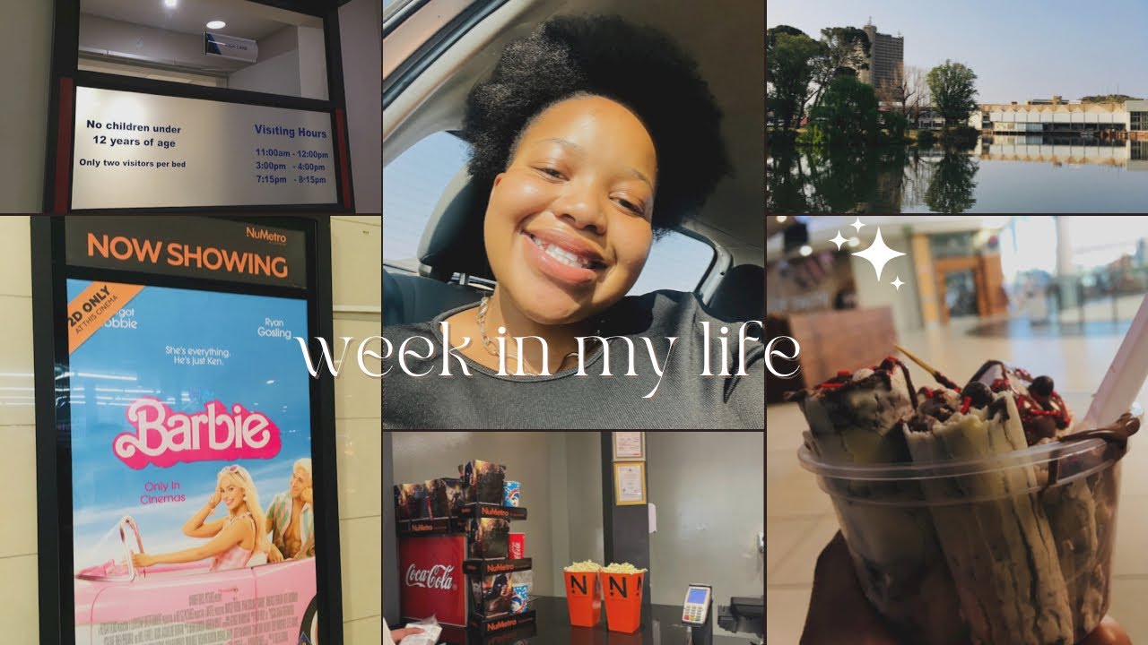 weekly vlog | unfiltered days in my life | hospital |movie date and more |South African YouTuber