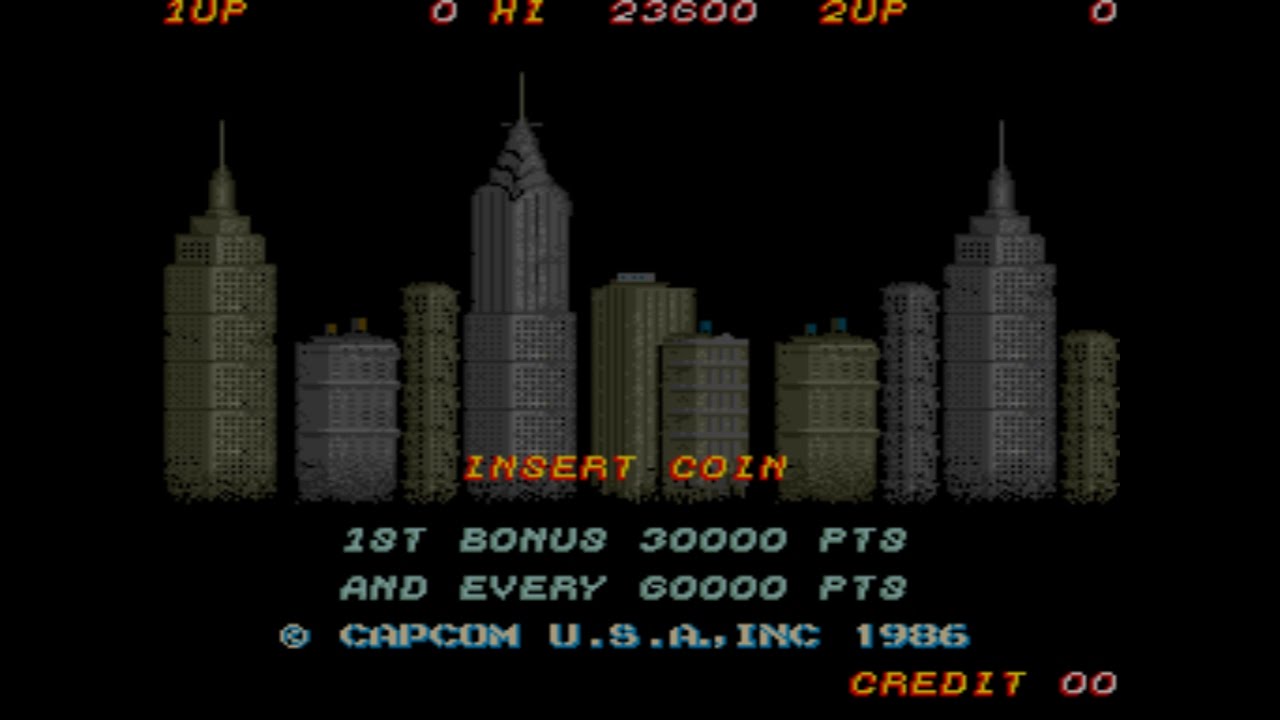 TROJAN - Arcade (Capcom) 1 Loop Completed 1cc