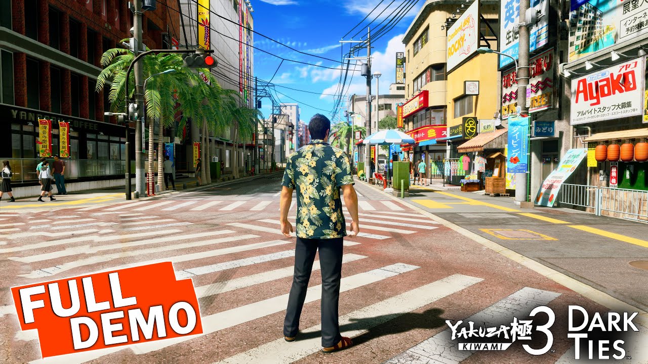 Yakuza Kiwami 3 & Dark Ties FULL DEMO - PC Gameplay