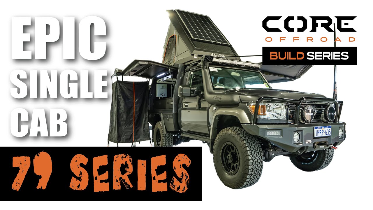 Обзор установки навеса GTU Canopy серии Epic 79 с одной кабиной — Core Offroad.