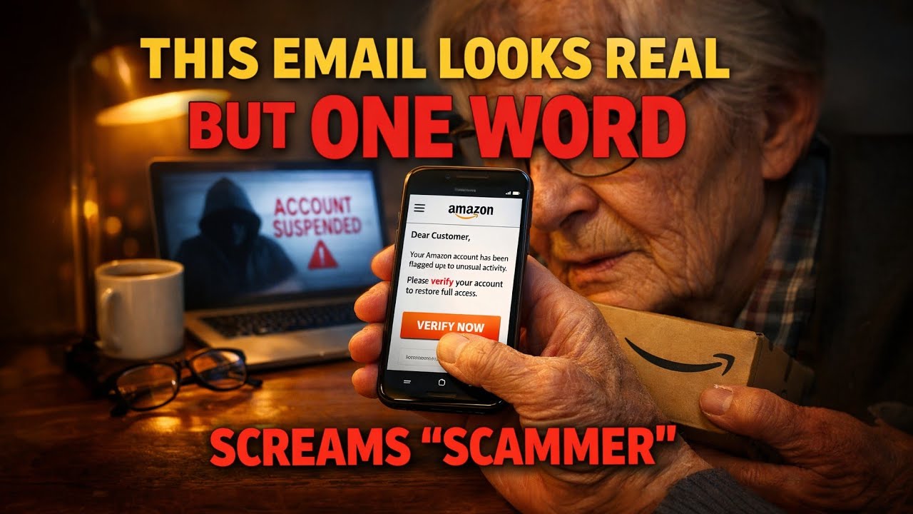 Phishing Email Warning: One Word That Screams SCAMMER