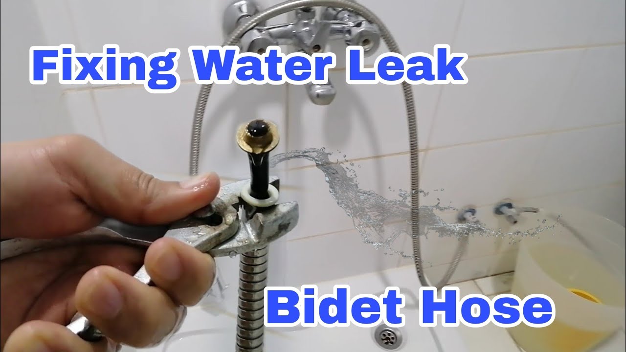 Fixing Water Leaking Bidet Hose @kuyaNeilsvlog