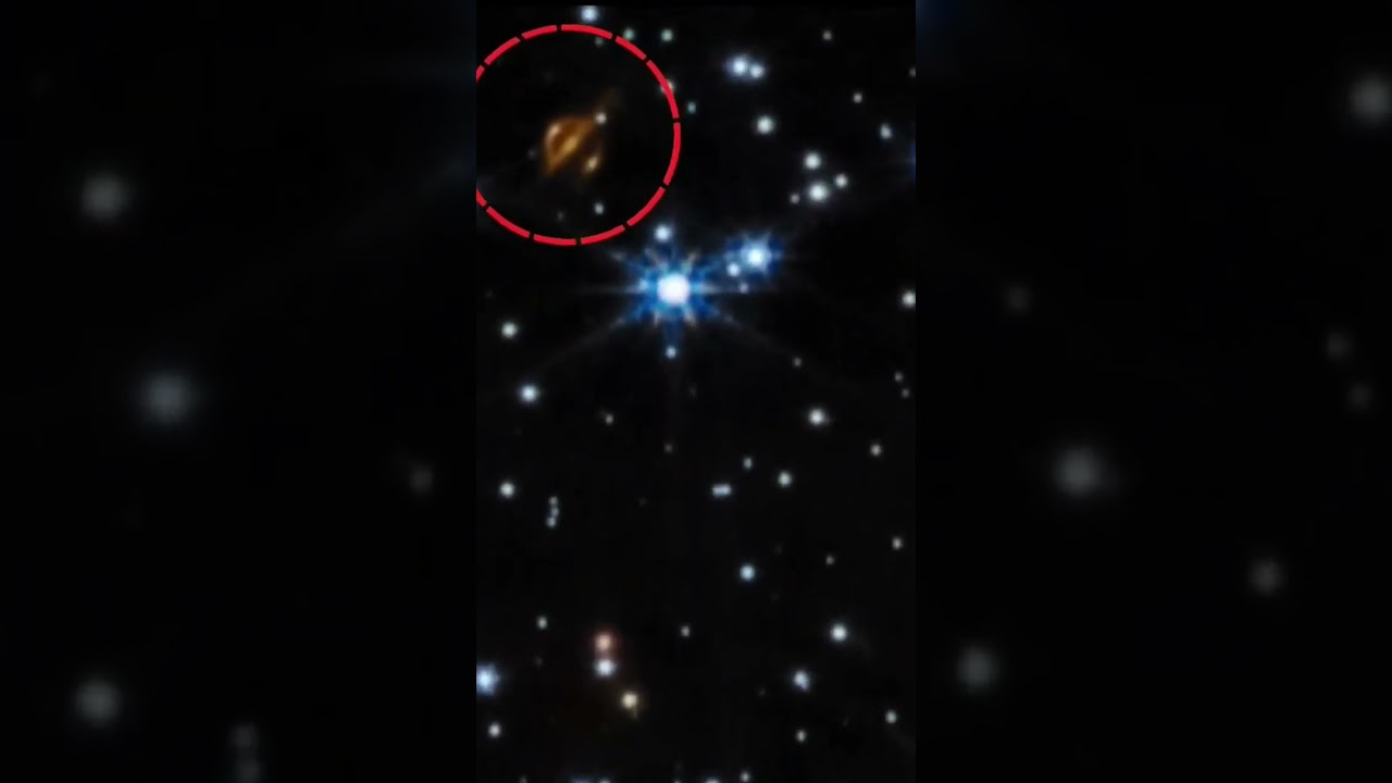 Is The JWST Captured Trace Of An Extraterrestrial Civilization? Dyson Sphere Or Gargantuan Blackhole