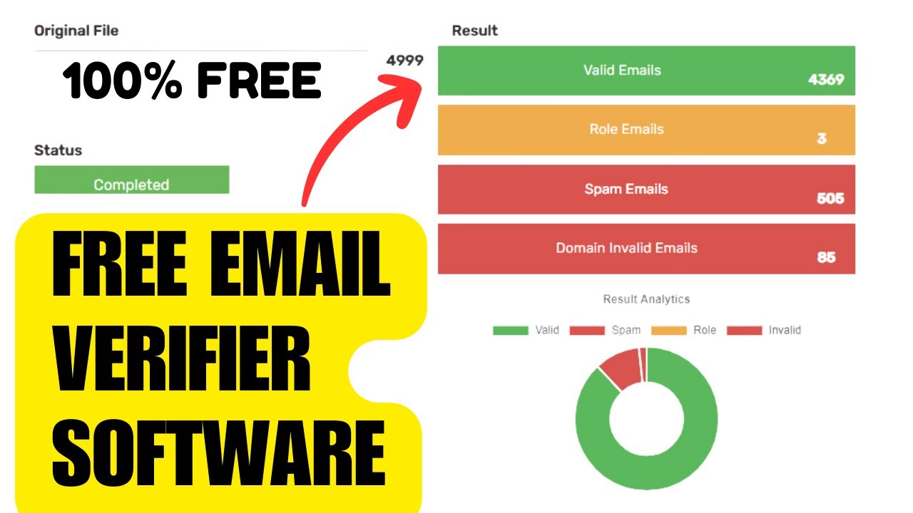 I Tried an Email Verifier Software that Verify Emails Free & Fast! | Email Marketing😎