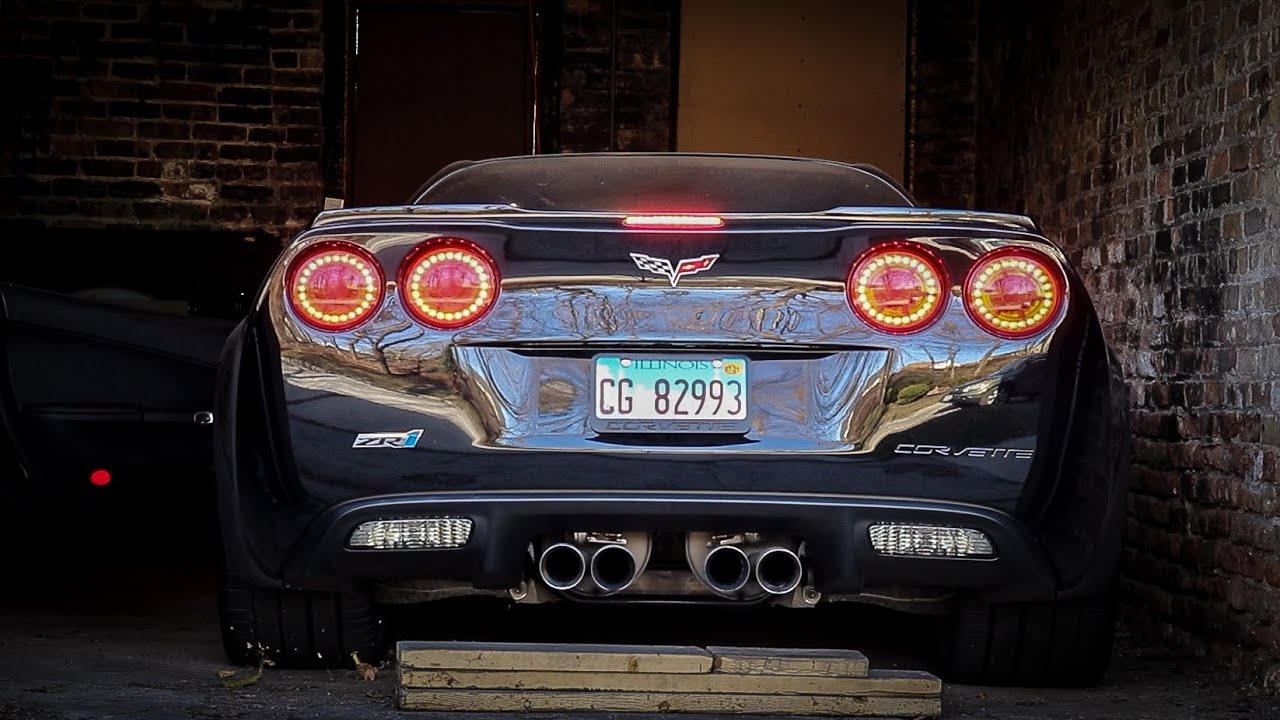 C6 ZR1 Cold Start - Valves Open