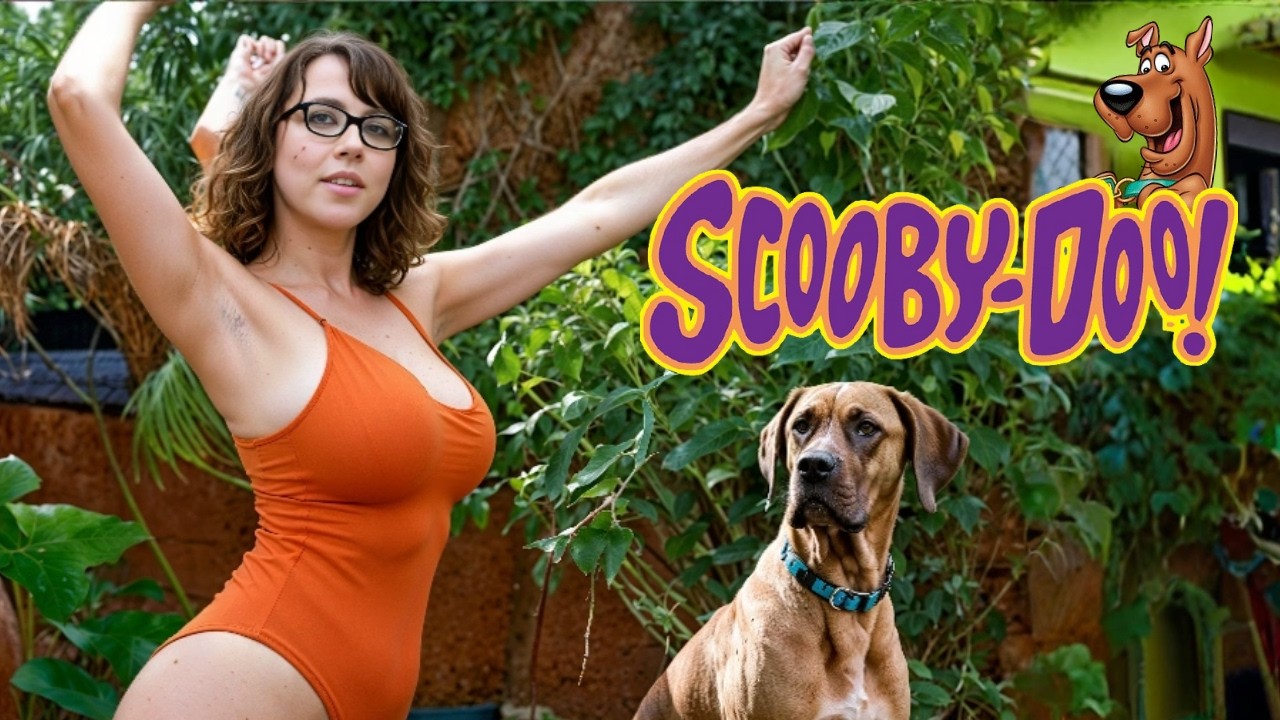 SCOOBY-DOO - 1950's Super Panavision 70 | Ai Short  Film |