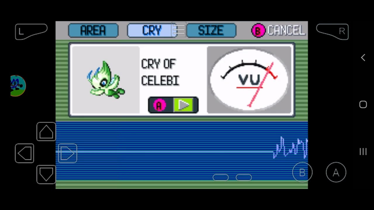 como capturar celebi em pokemon emerald